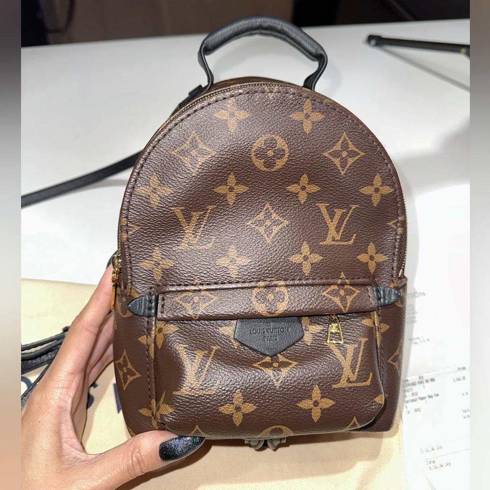 Louis Vuitton Monogram Palm Springs Mini Backpack